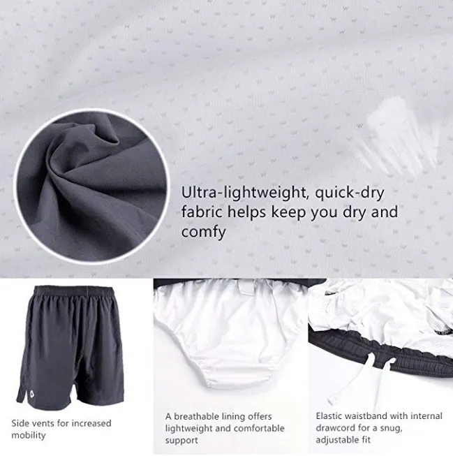 5" Men Running Shorts