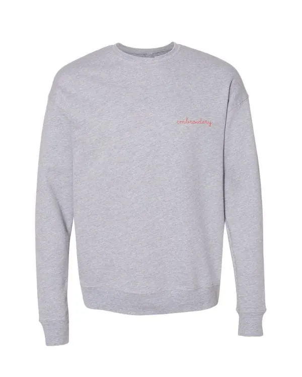 Adult Supersoft Classic Crewneck Sweatshirt (Unisex)