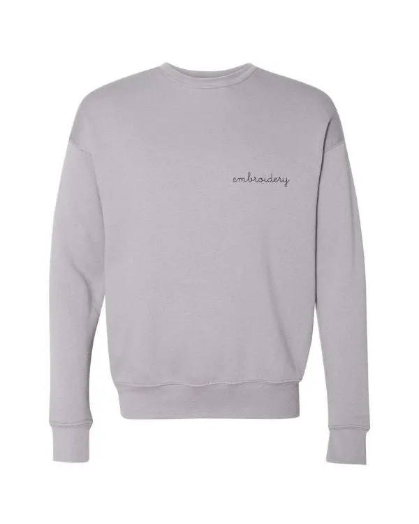 Adult Supersoft Classic Crewneck Sweatshirt (Unisex)