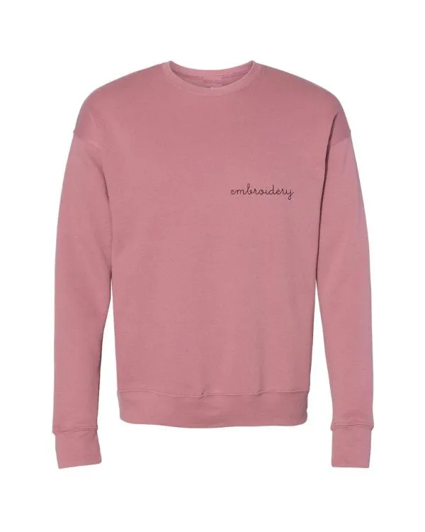 Adult Supersoft Classic Crewneck Sweatshirt (Unisex)