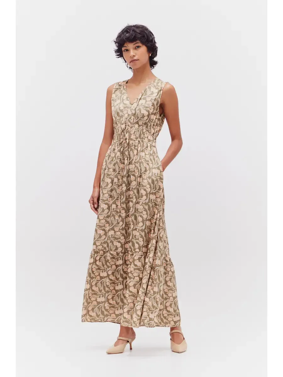 Archie Sleeveless Long Dress