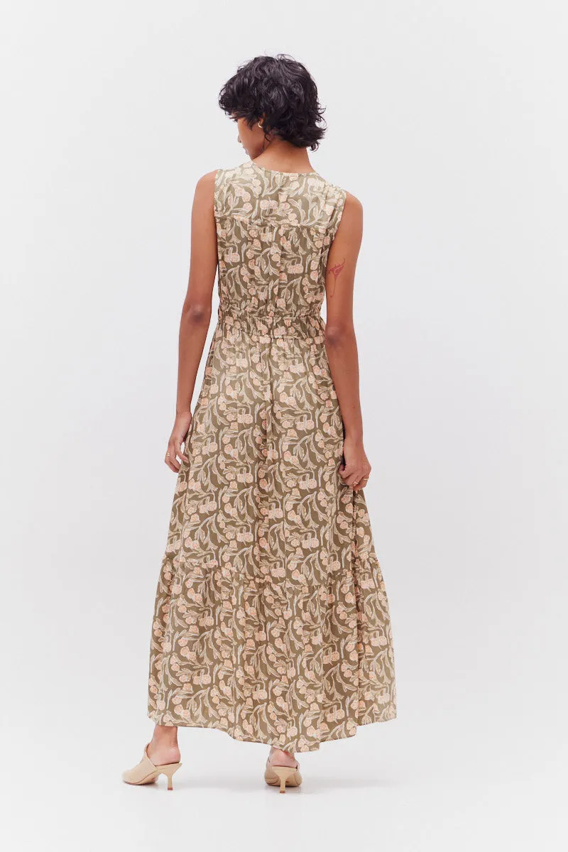 Archie Sleeveless Long Dress