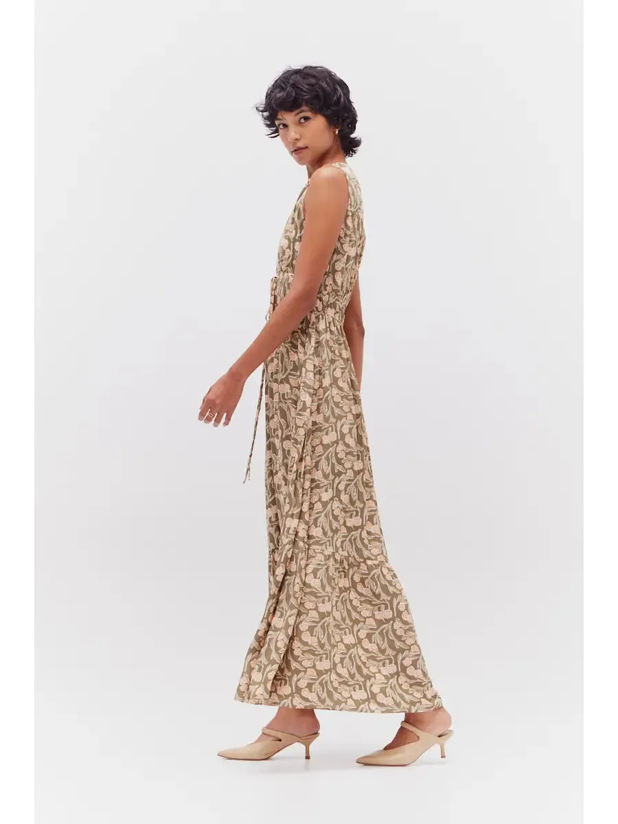 Archie Sleeveless Long Dress