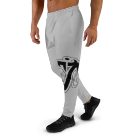 Athletic Apparatus Grey 1 Black Logo V1 Men's Joggers