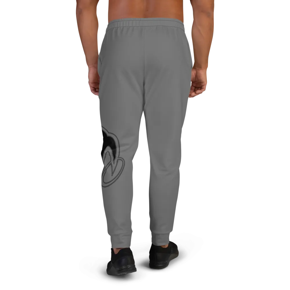Athletic Apparatus Grey Black Logo V1 Men's Joggers