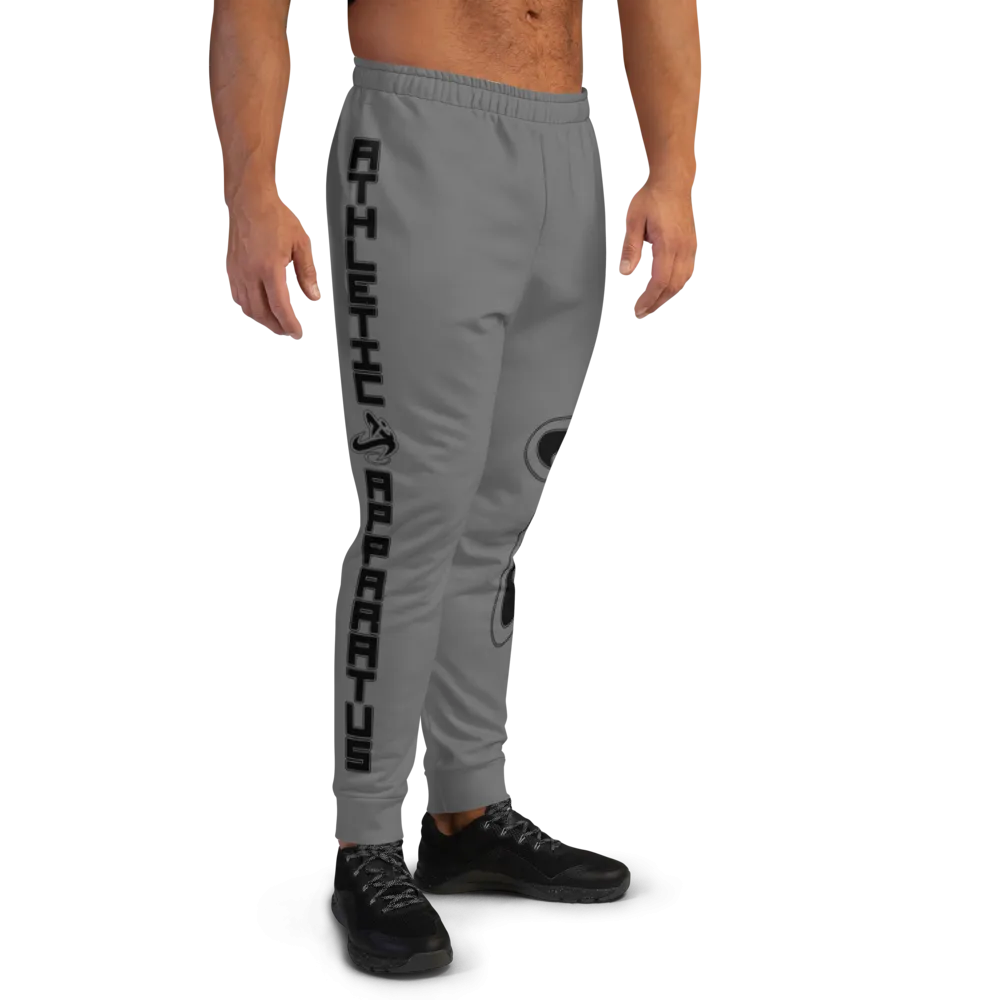 Athletic Apparatus Grey Black Logo V1 Men's Joggers