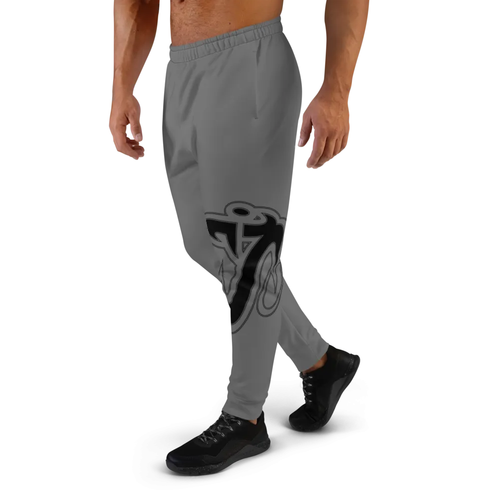Athletic Apparatus Grey Black Logo V1 Men's Joggers