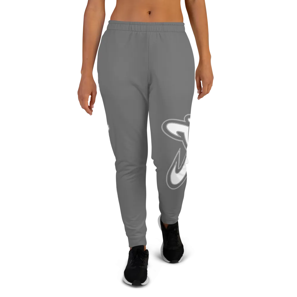 Athletic Apparatus Grey White Logo V2 Women's Joggers