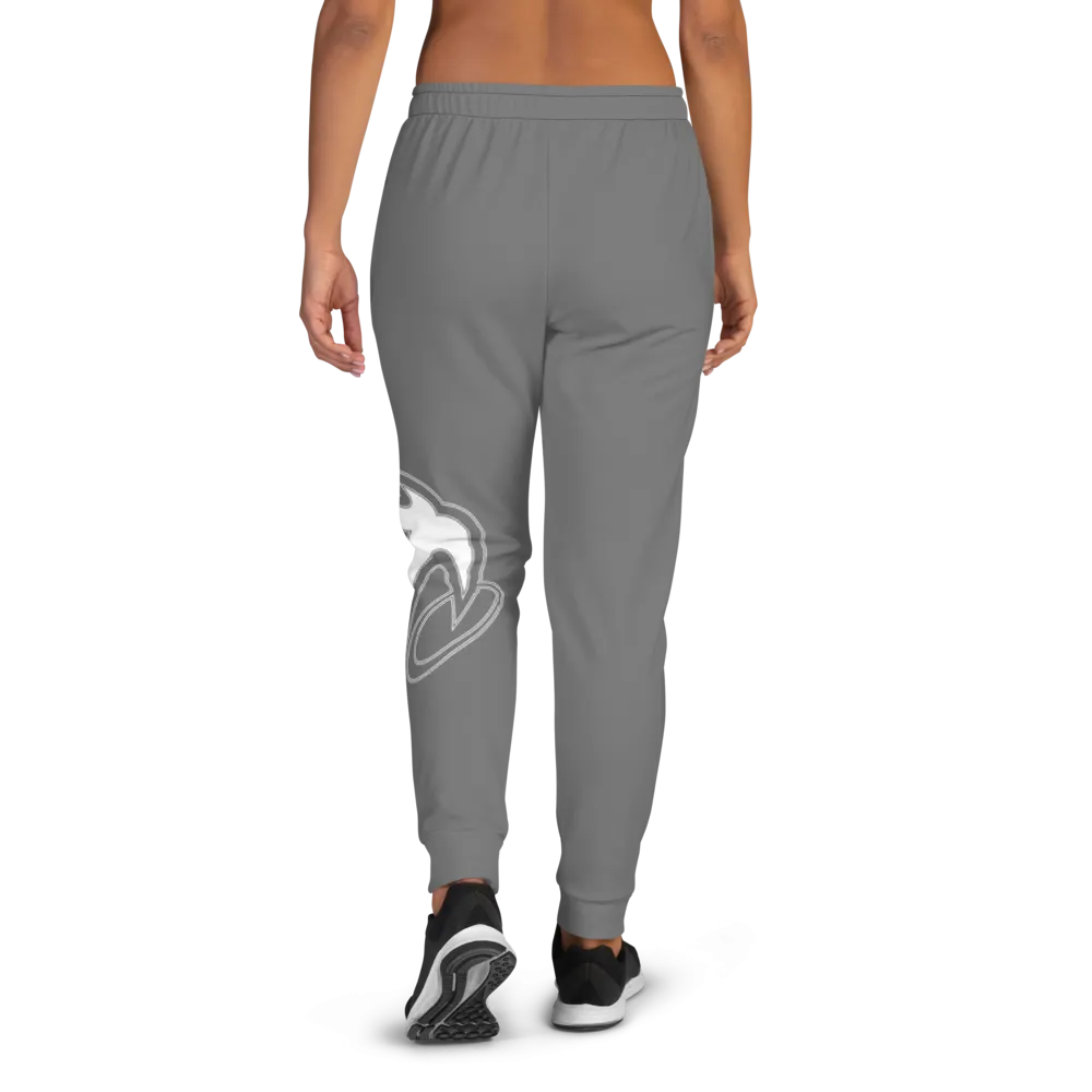 Athletic Apparatus Grey White Logo V2 Women's Joggers