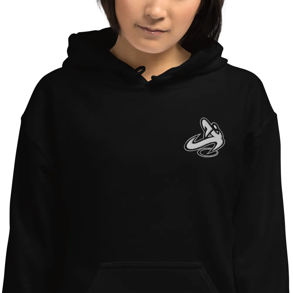 Athletic Apparatus White logo V-3 Unisex Hoodie