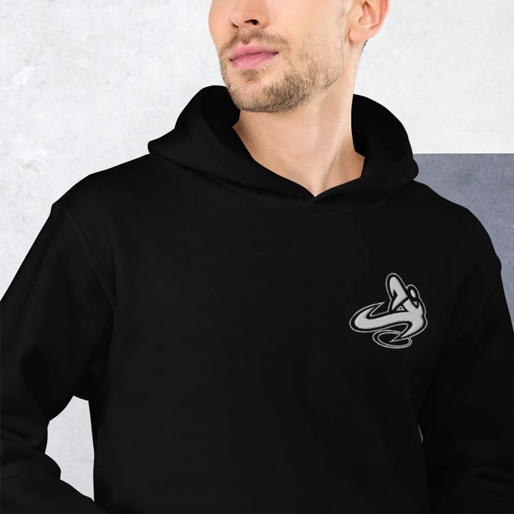 Athletic Apparatus White logo V-3 Unisex Hoodie