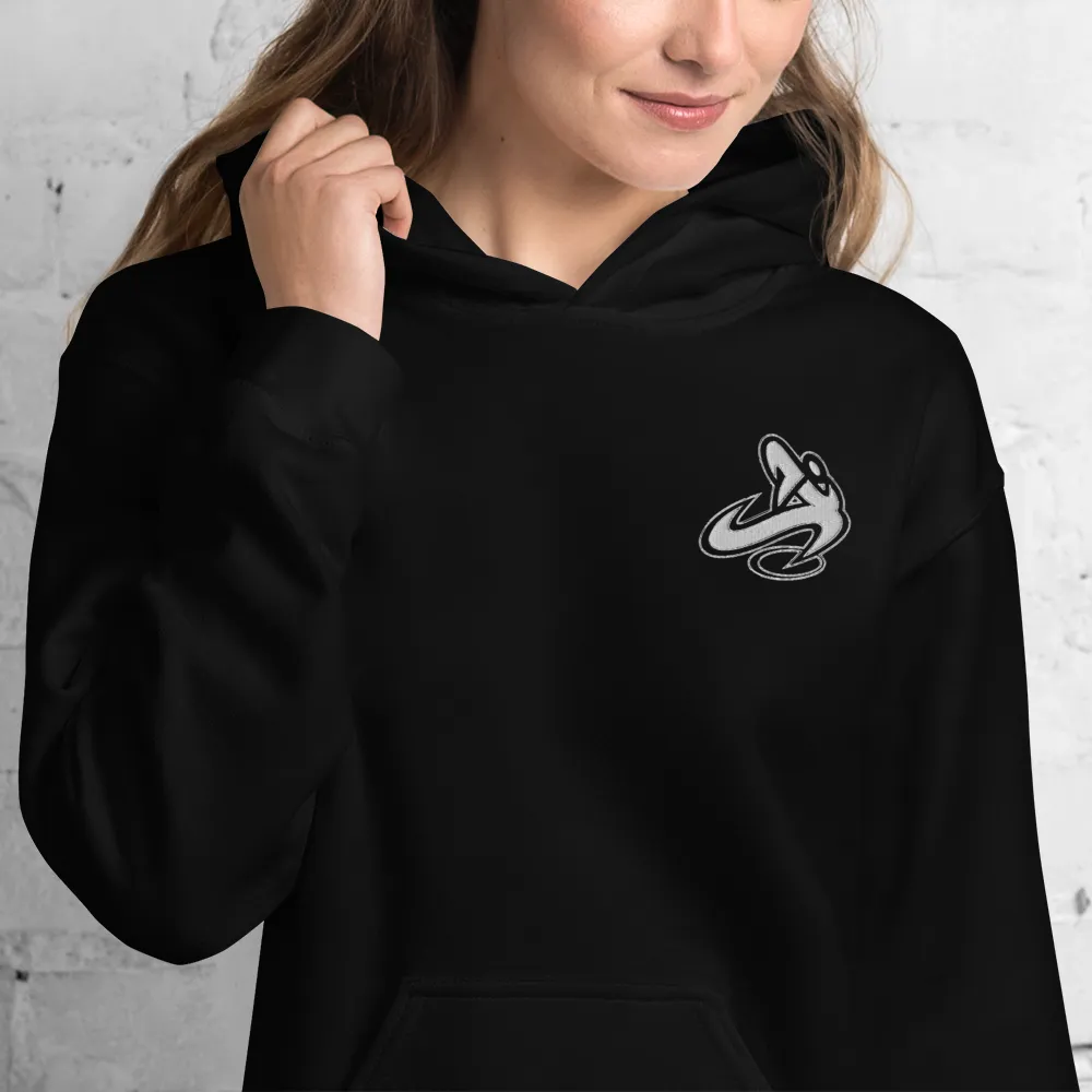 Athletic Apparatus White logo V-3 Unisex Hoodie