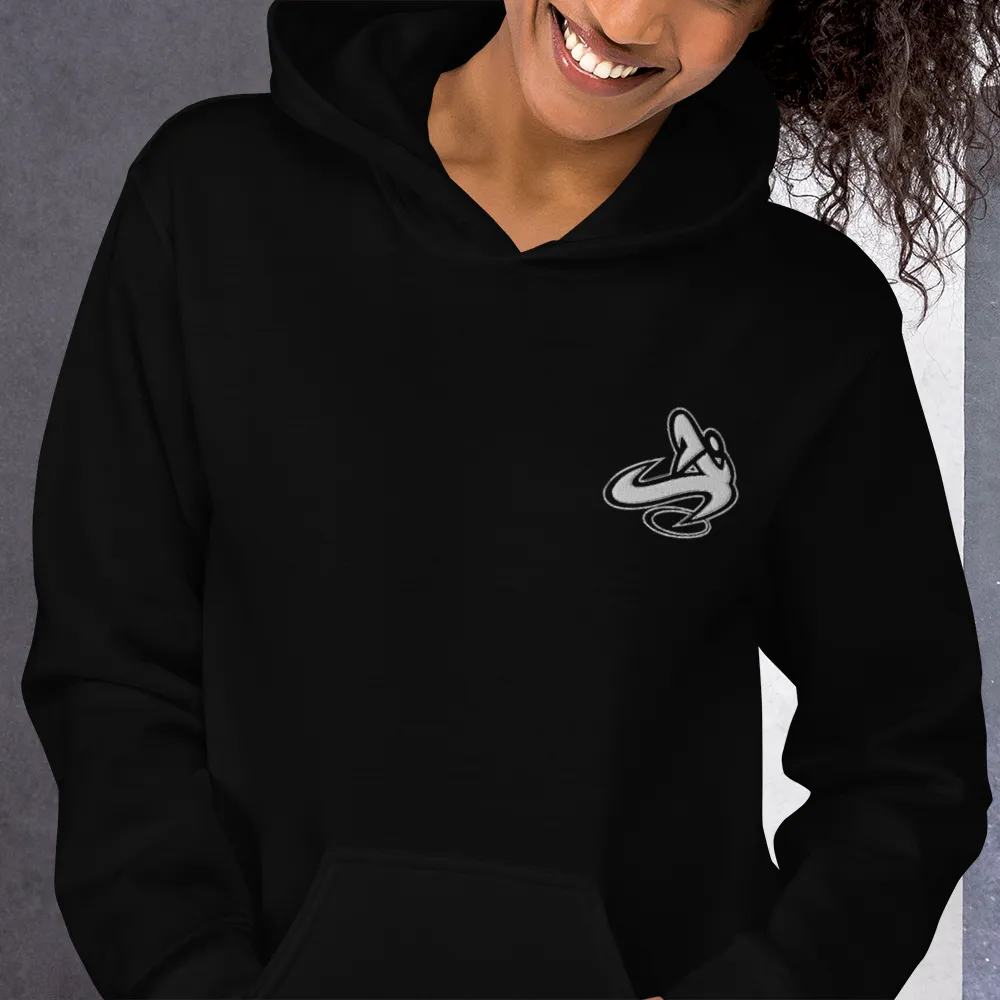 Athletic Apparatus White logo V-3 Unisex Hoodie