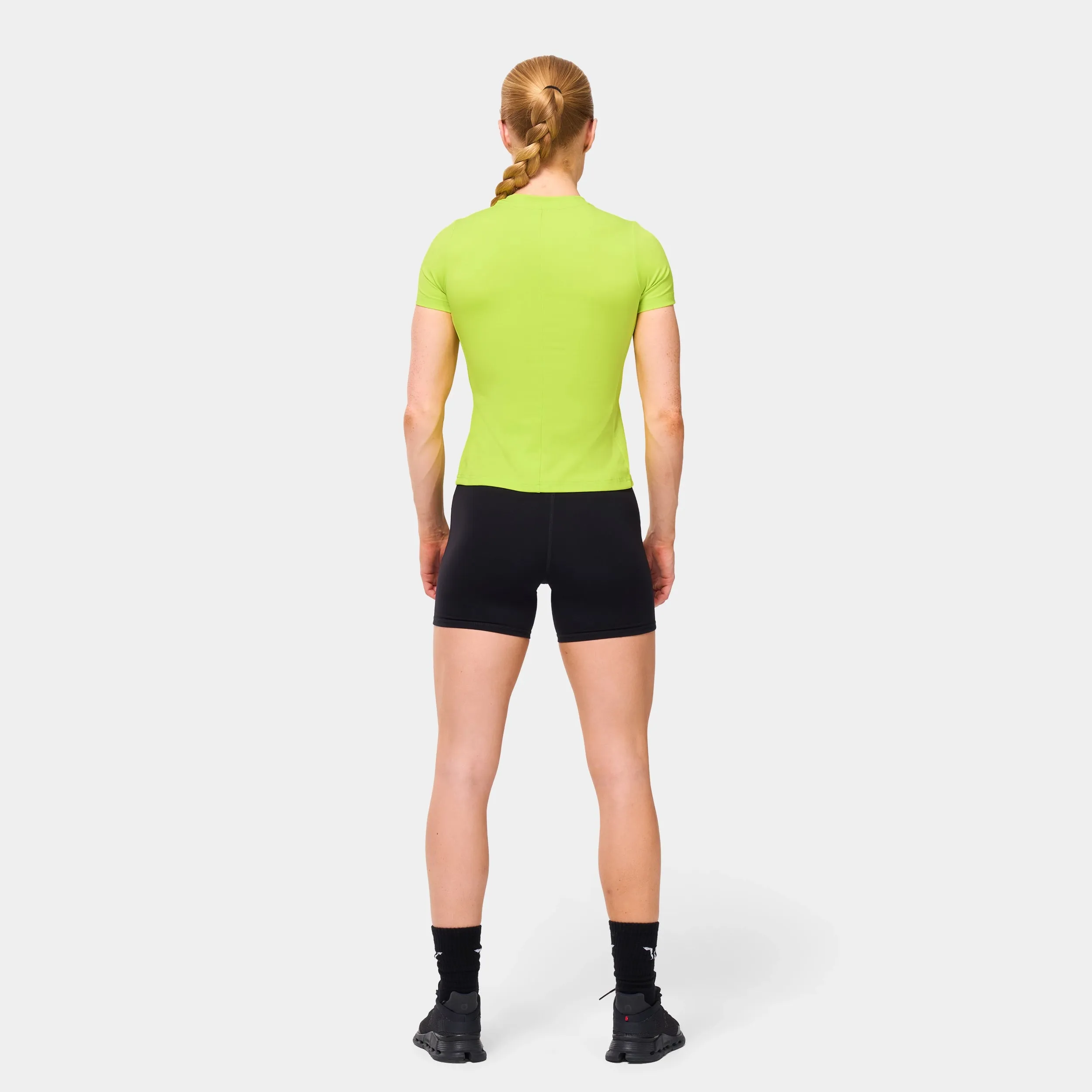 Athletic Fit Tee - Fluo Yellow
