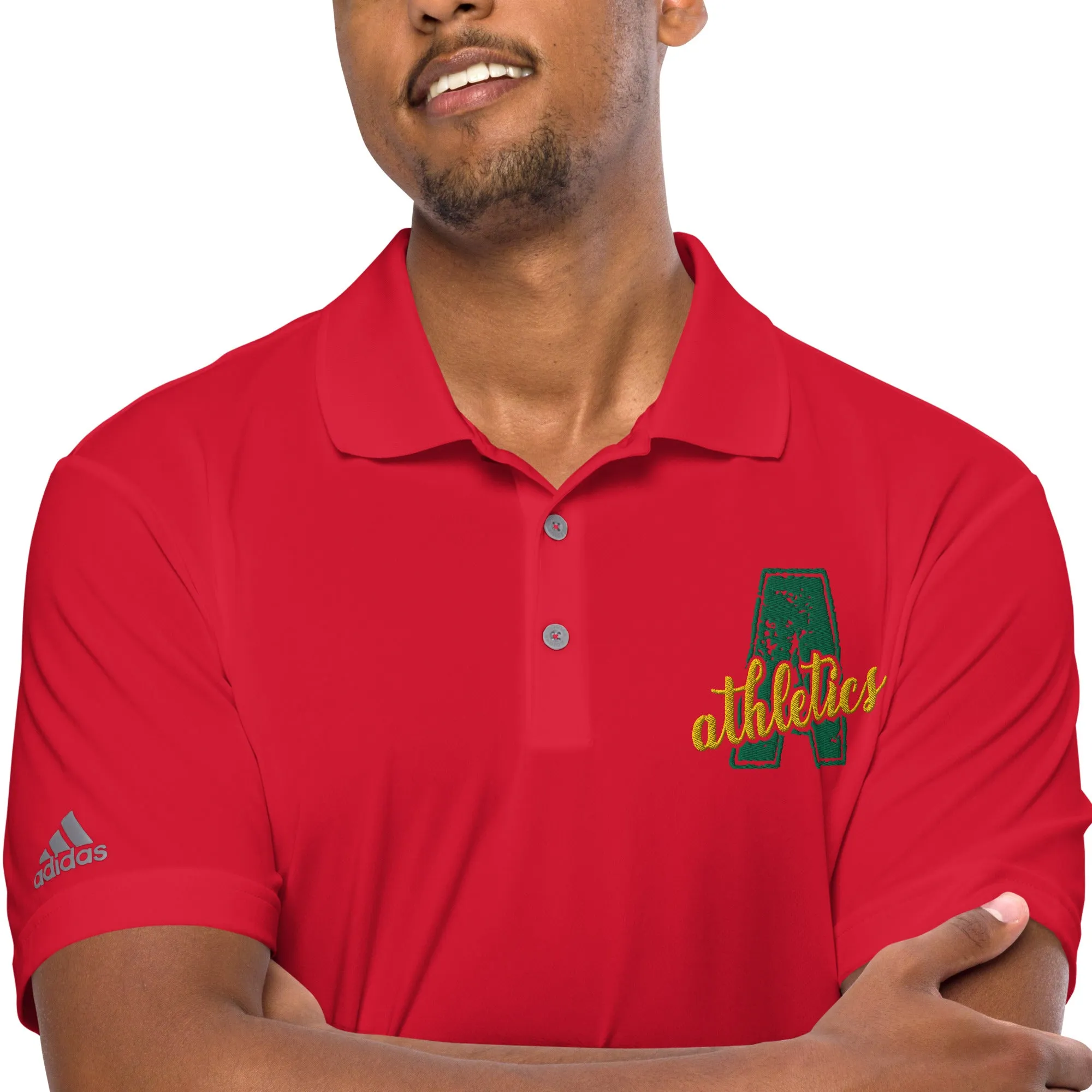Athletics adidas performance polo shirt