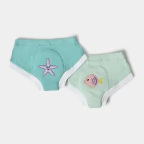 Baby Girls Potty Training Pants ( Pack of 2)