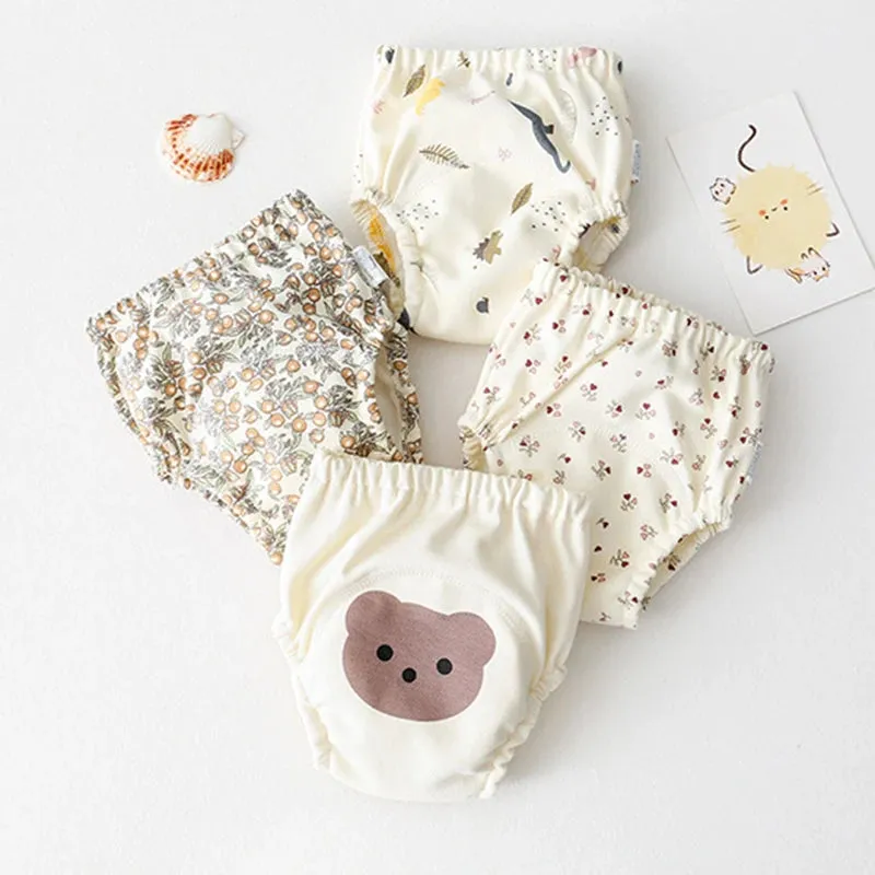 Baby Training Pants Baby Underwear Washable Cute Pattern Breathable