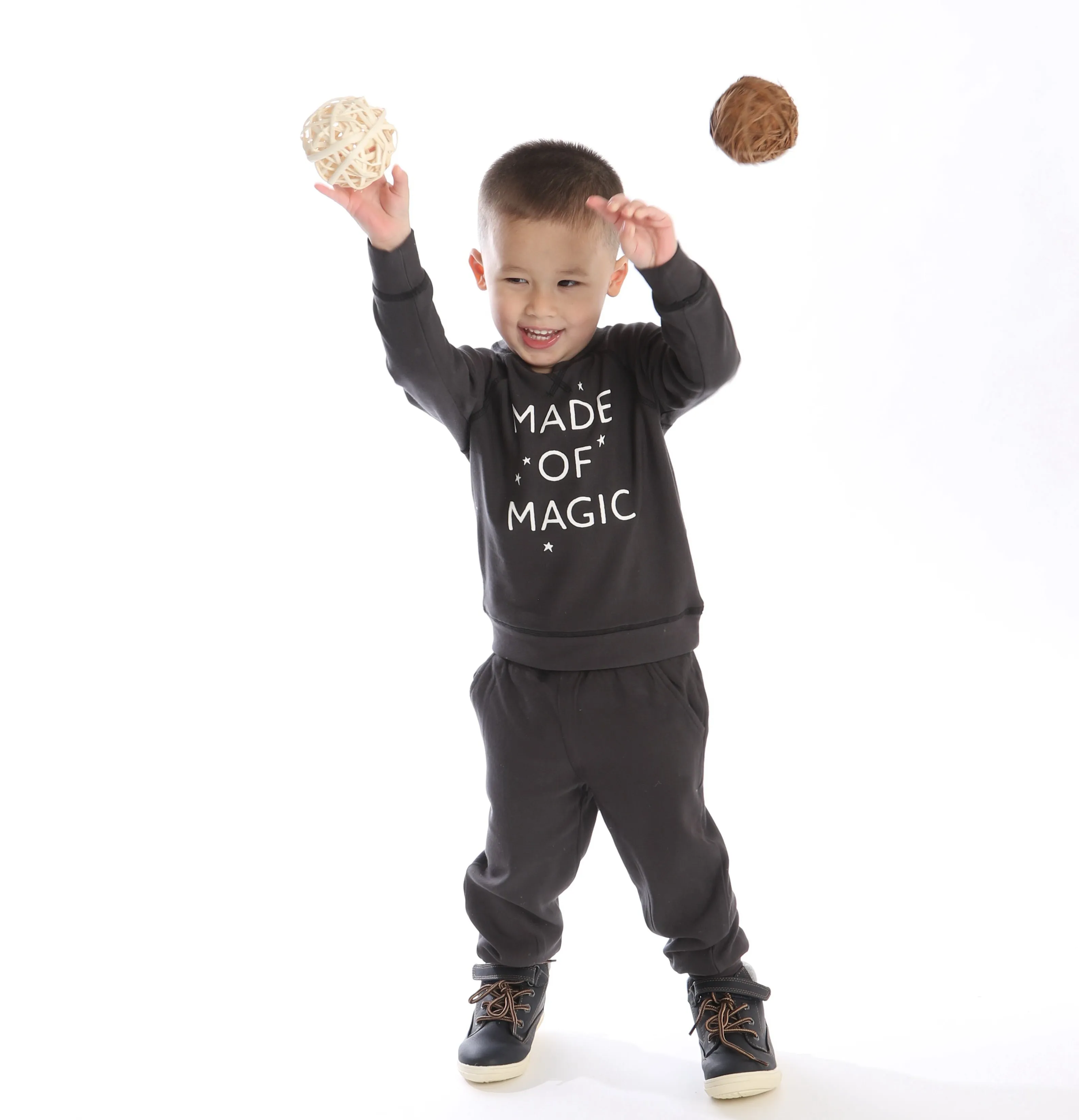 Bamboo Fleece Sweat Pants (Pirate Ship)