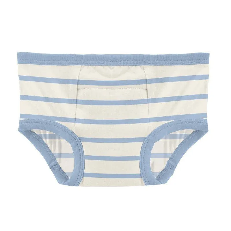 Bamboo Training Pants - Pond Sweet Stripe