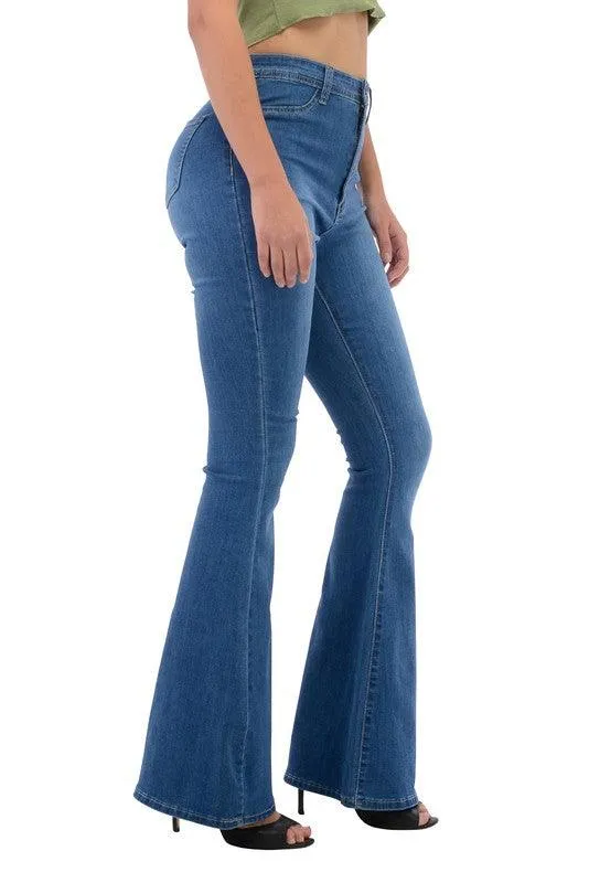 BC004 High Waist stretch bell bottom jeans