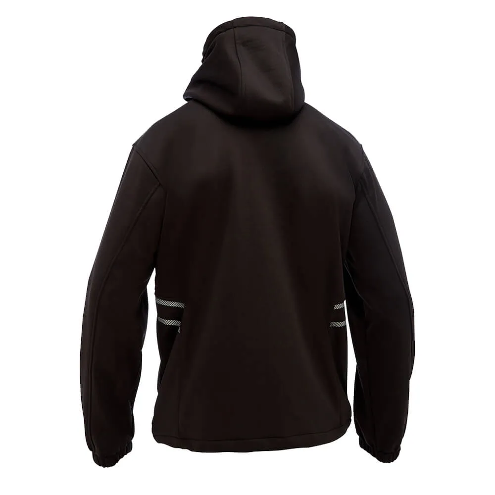Bisley BK6574 Flx & Move Liquid Repellent Fleece Hoodie Black