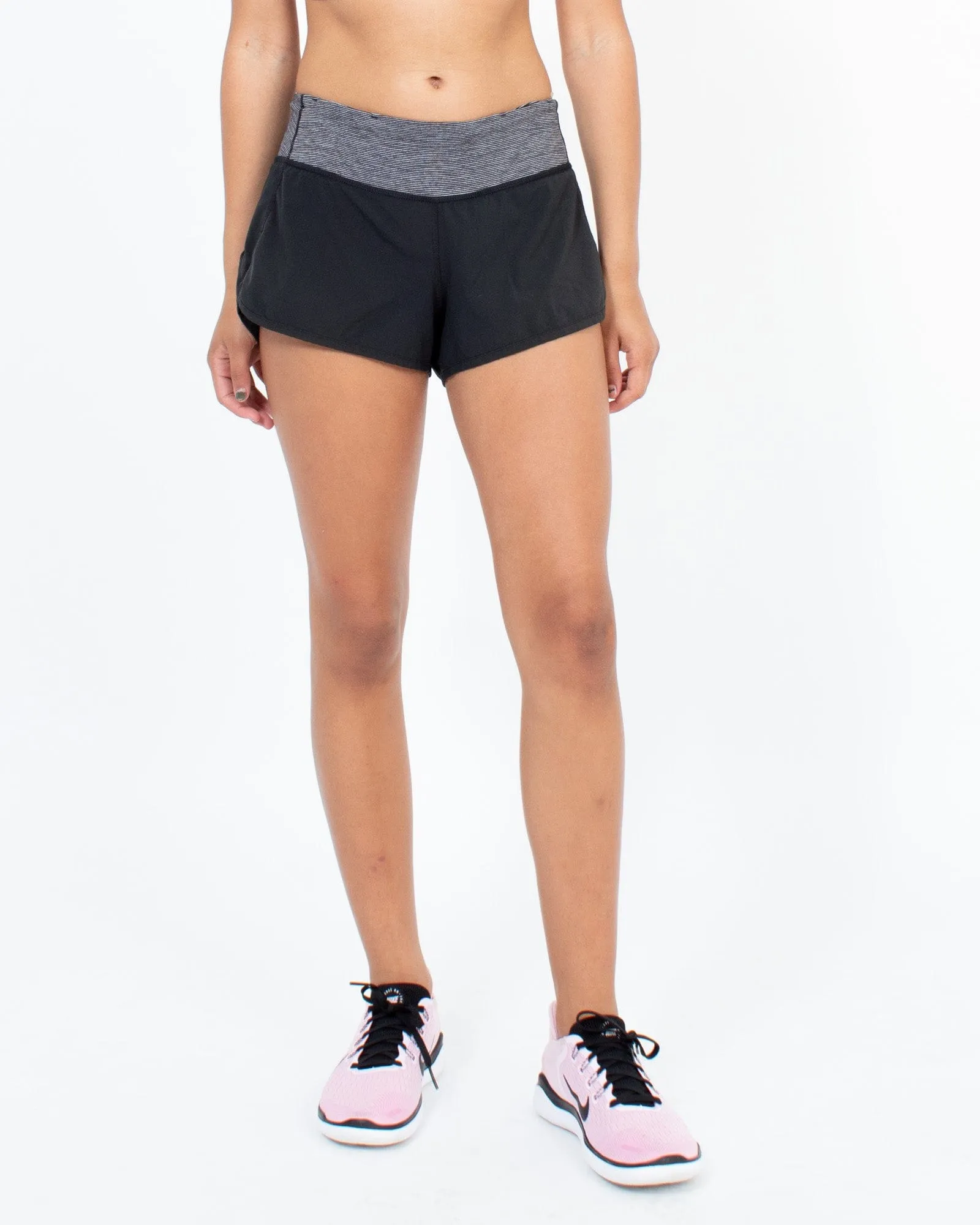 Black Running Shorts