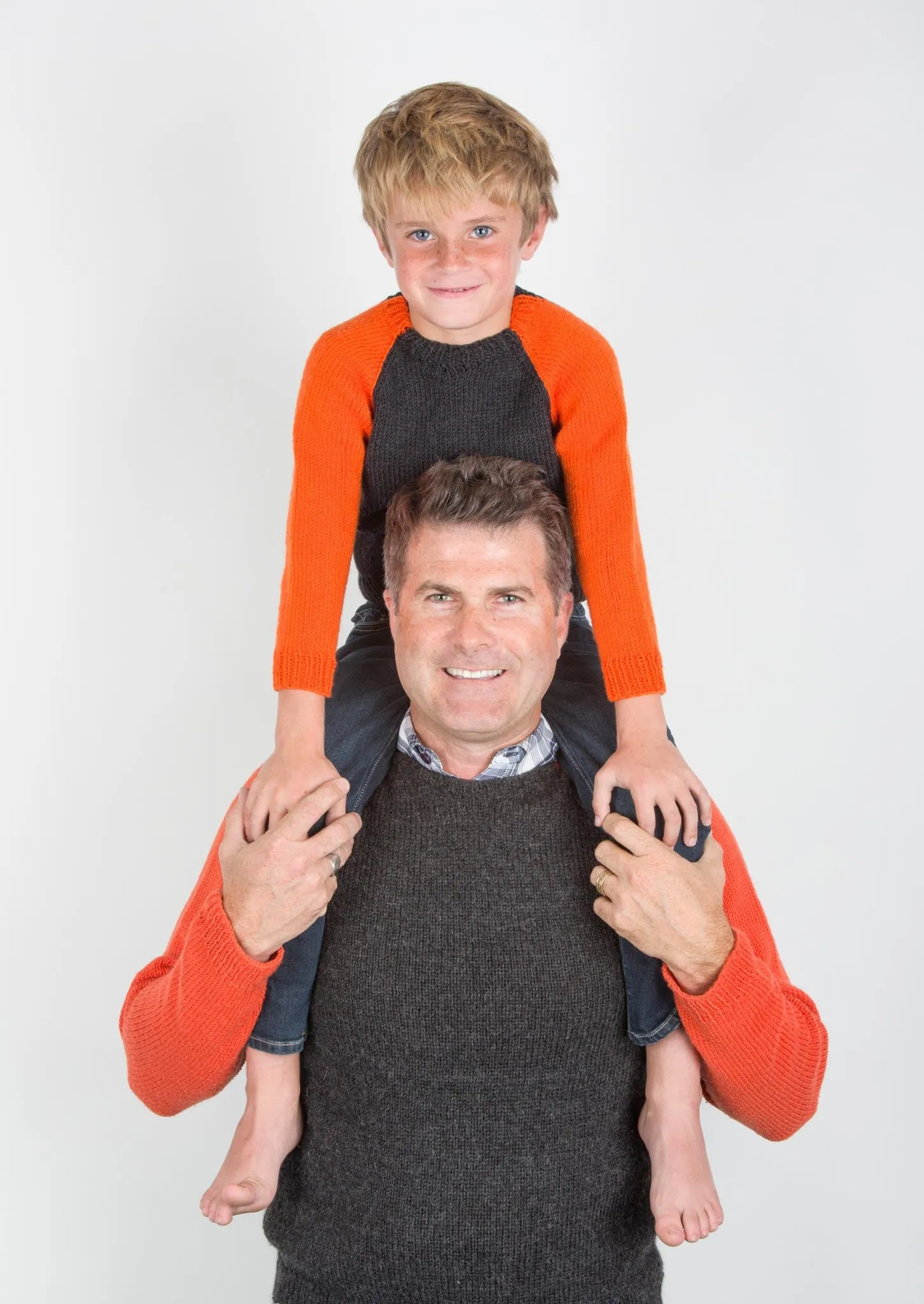 Bry Sporty Crewneck (Boys) Designer Knitting Pattern