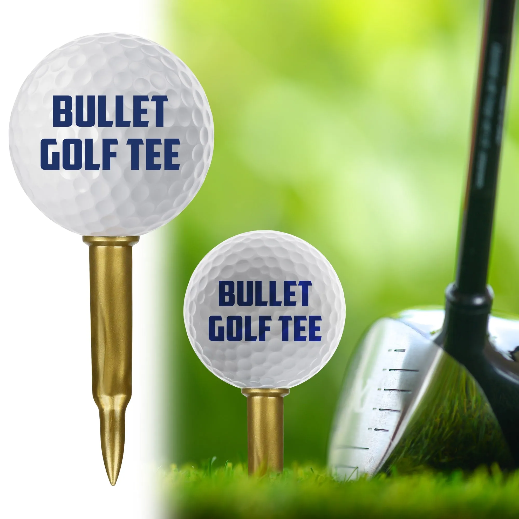 Caliber Gourmet Tactical Golf Tee (Pack of 50pcs)