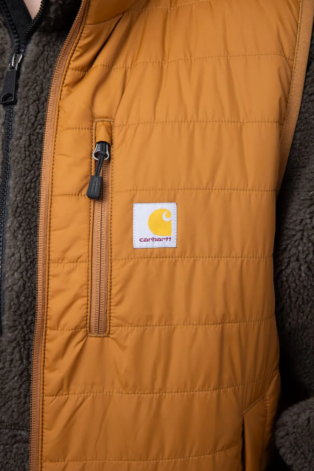 Carhartt Light Weight Insulated Vest for Men in Brown | 102286-BRN BROWN
