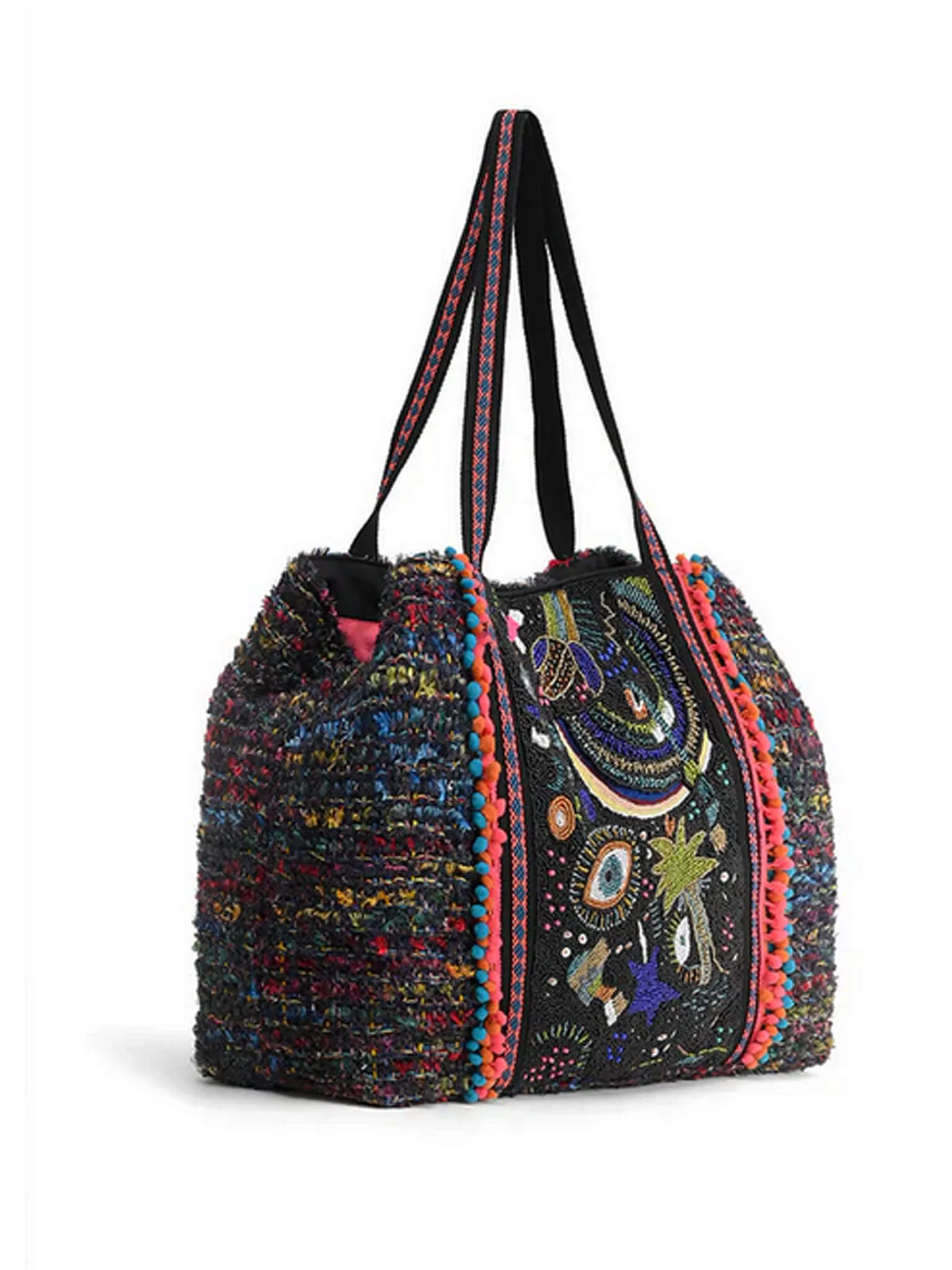 Cosmic Beaded Tote