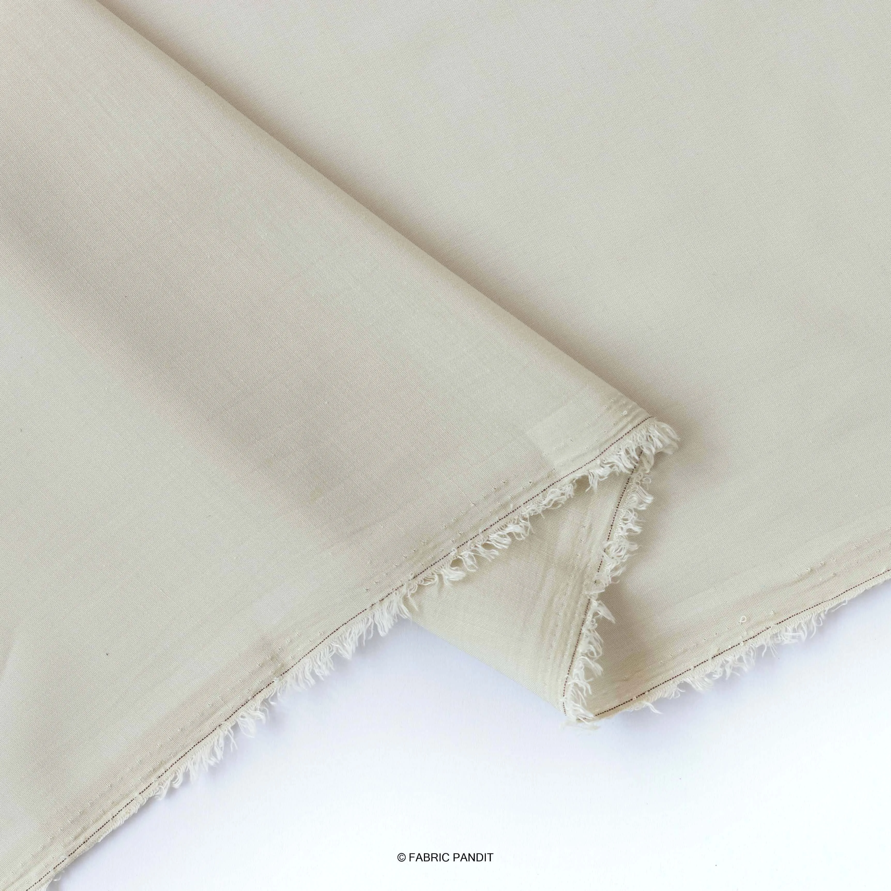 (CUT PIECE) Soft Fern Plain Soft Poly Muslin Fabric (Width 44 Inches)