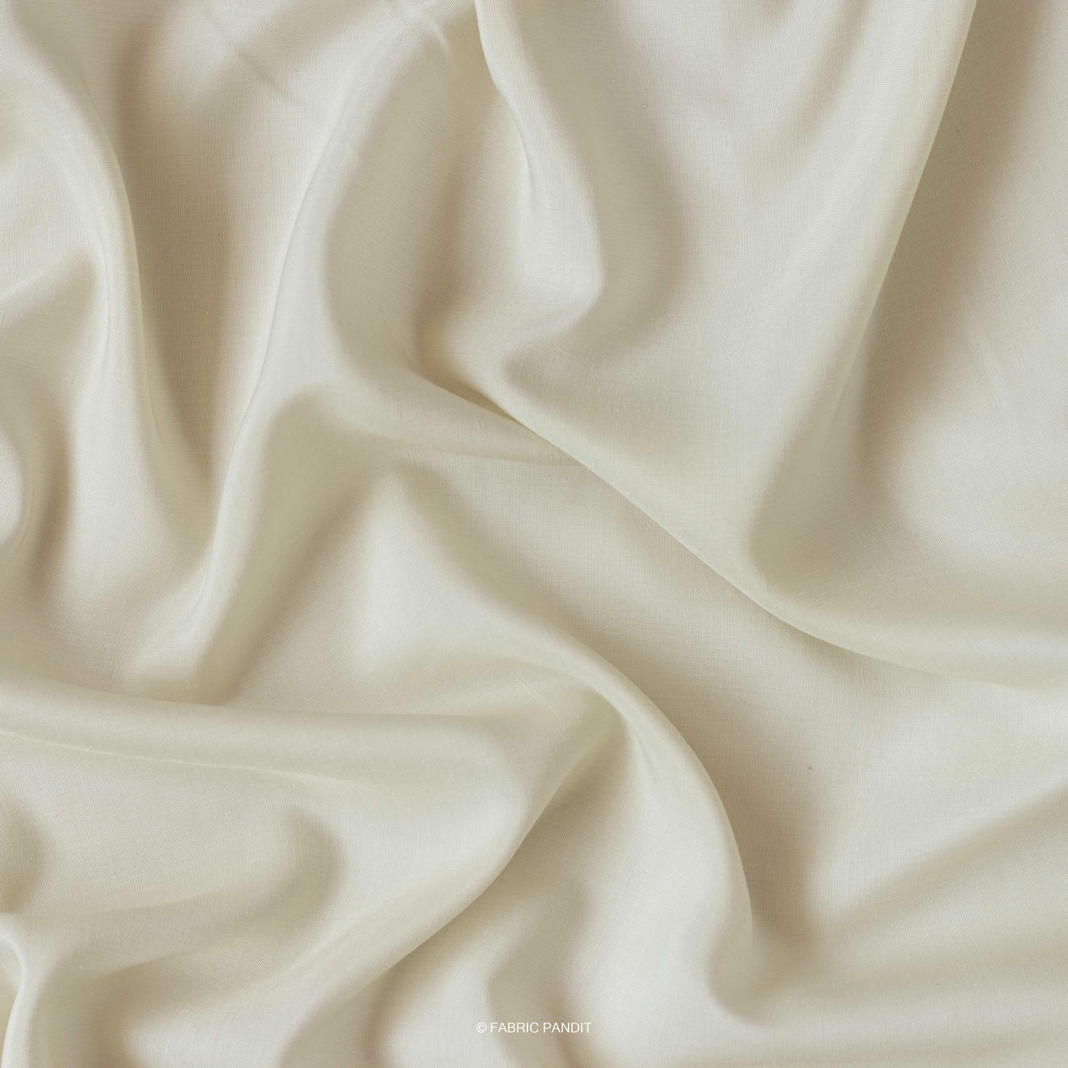 (CUT PIECE) Soft Fern Plain Soft Poly Muslin Fabric (Width 44 Inches)