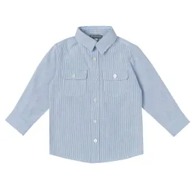 Denim Long-Sleeve Shirt