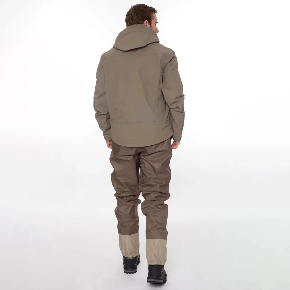 FHM brook Wading Jacket 20000 mm Brown Color