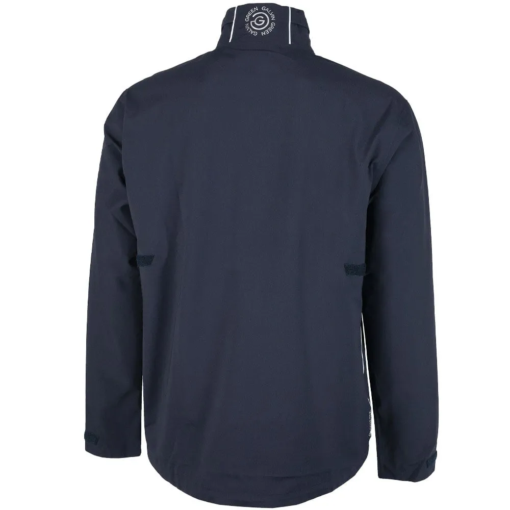 Galvin Green Aden Gore-Tex Paclite 1/2 Zip Waterproof Jacket - Navy/White