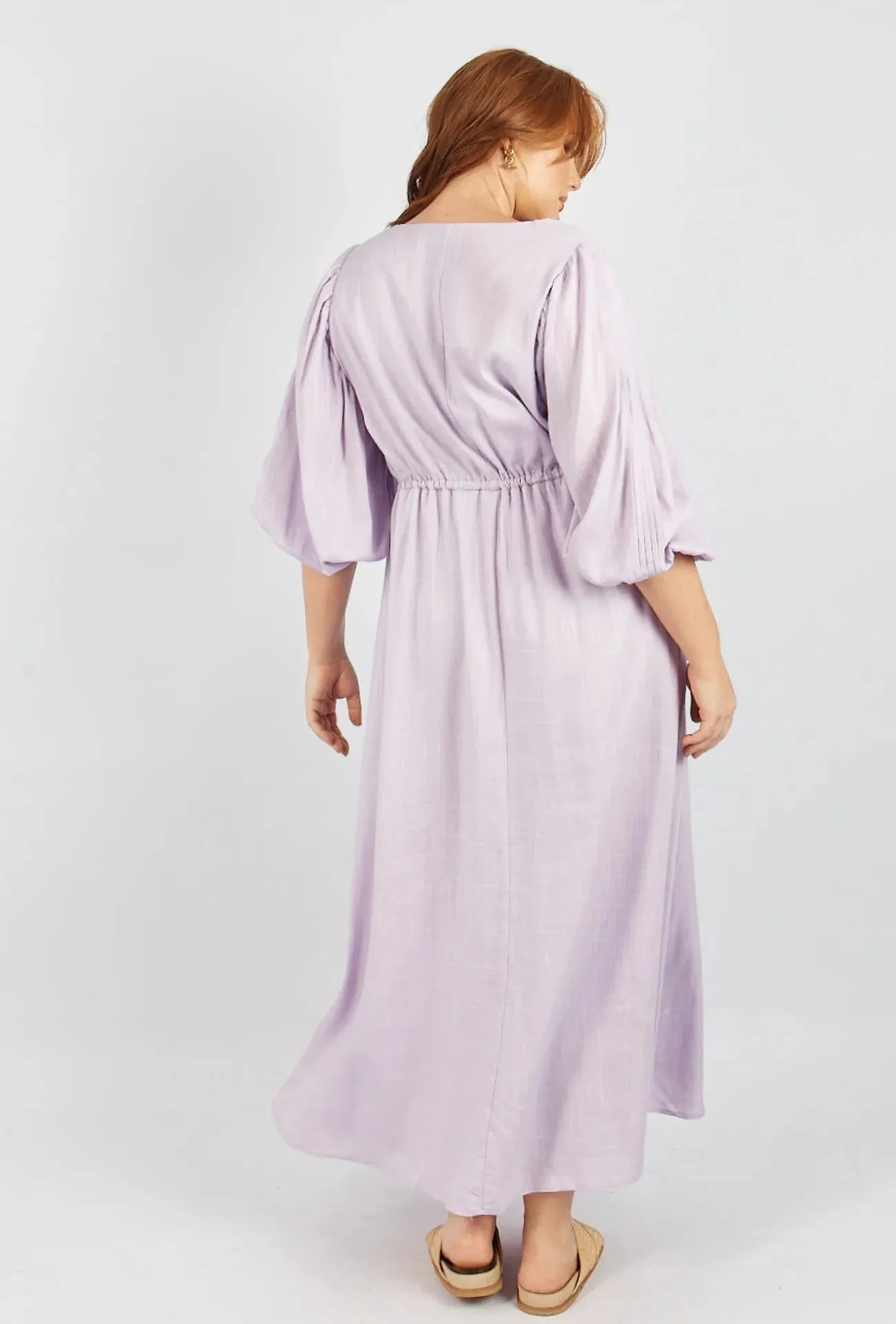 Girl And The Sun Cameo Maxi Dress - Lilac