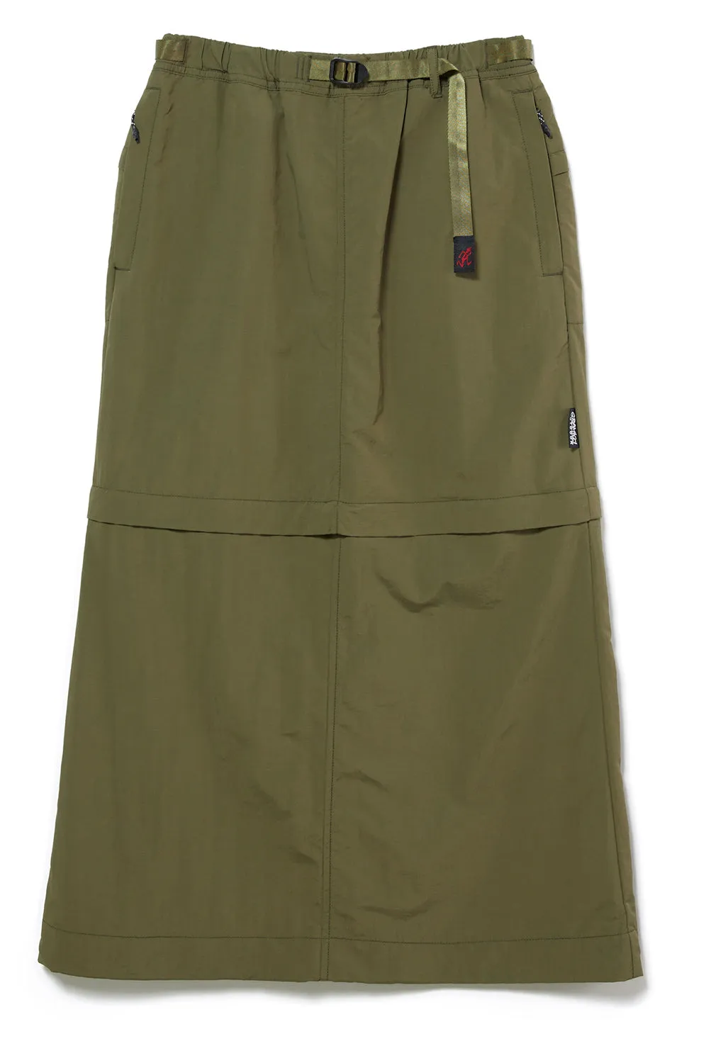 Gramicci Women's Convertible Micro Ripstop Skirt - Army Green