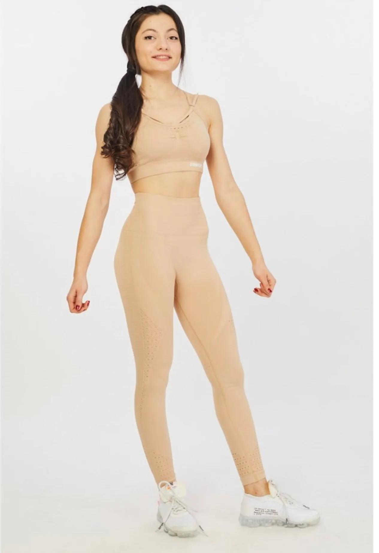 Gymwolves Women Seamless Sport Leggings | Kraft | Motive Series |