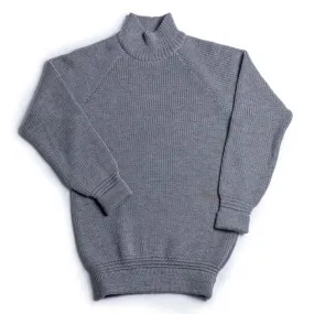 Heimat - Merino Raglan Sweater - Battleship Grey