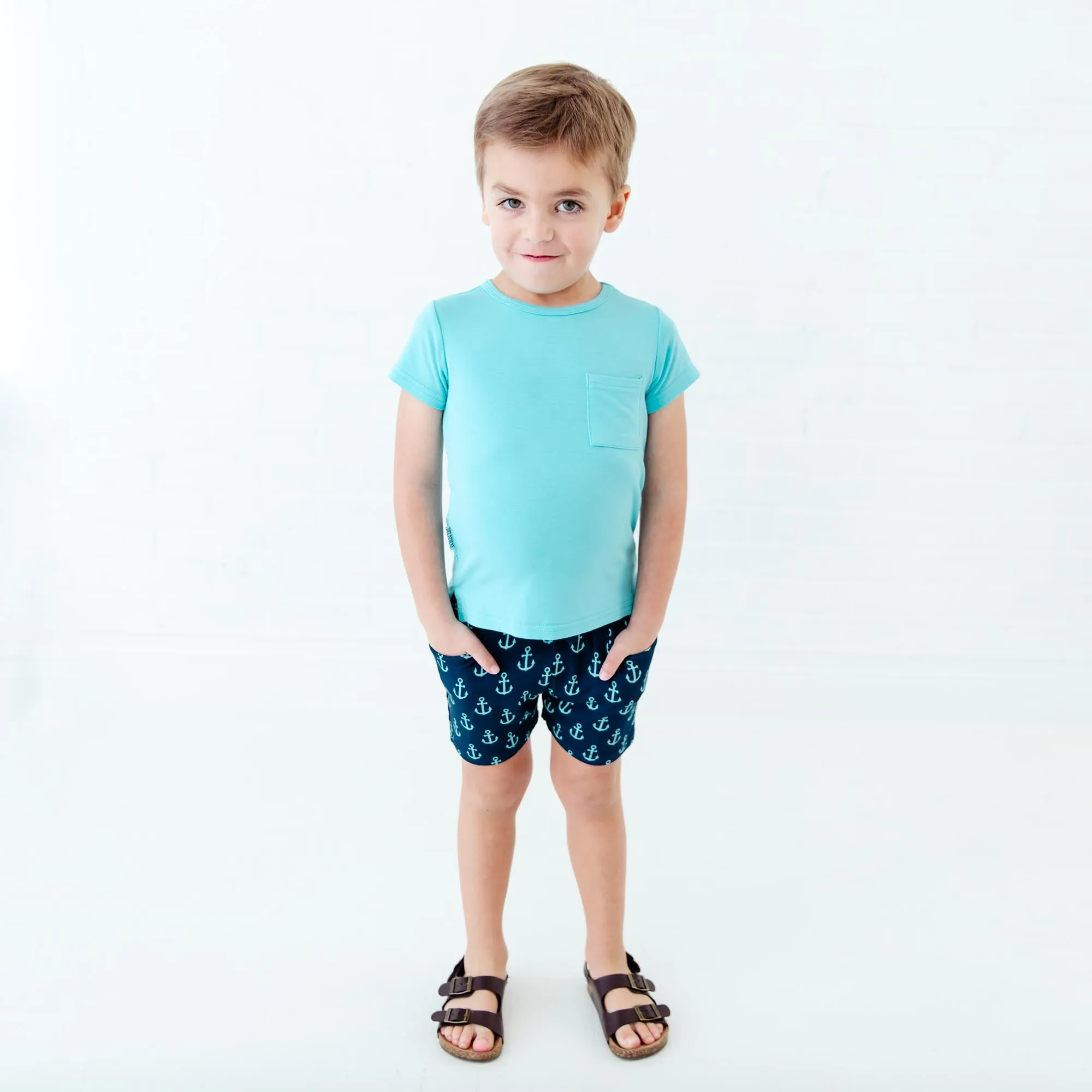 Hooked On You Pocket Tee And Short Set