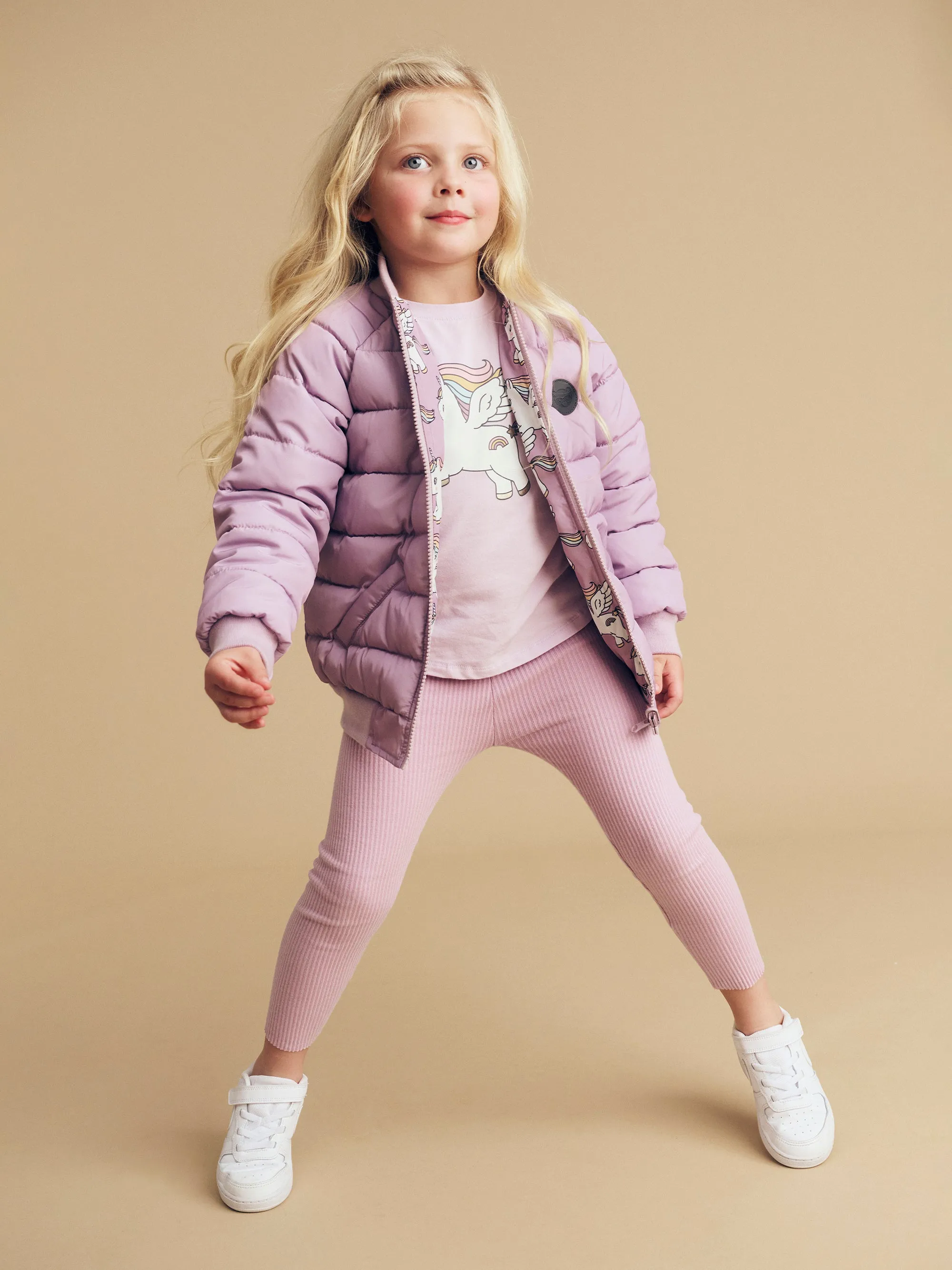 Huxbaby Magical Universe Reversible Bomber Orchid
