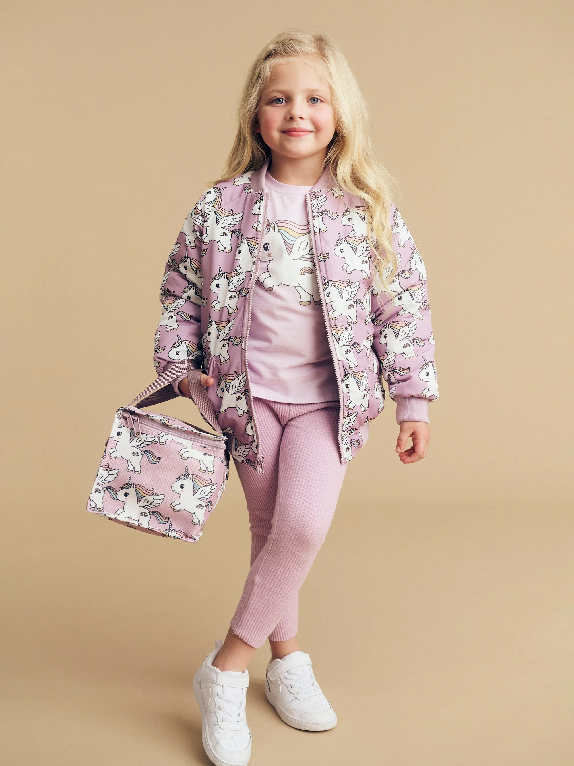 Huxbaby Magical Universe Reversible Bomber Orchid
