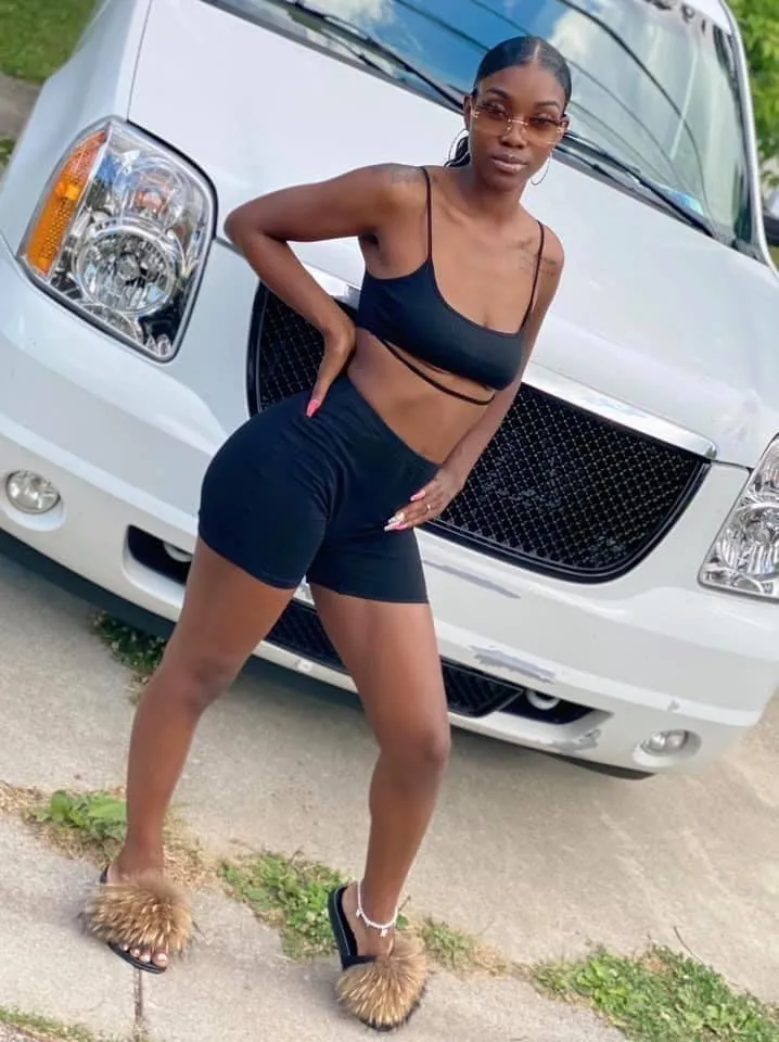 I'm So Solid Biker Short Set