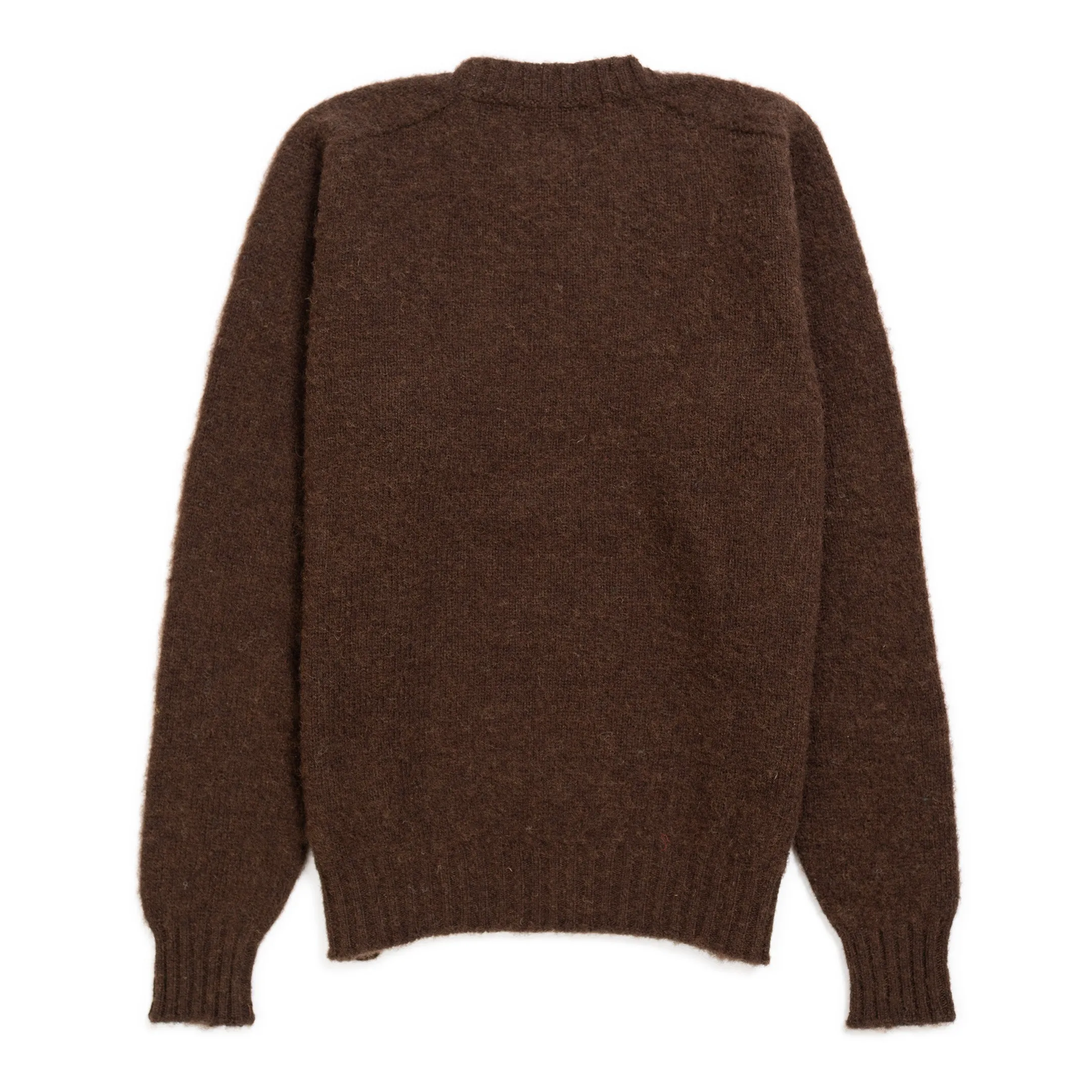 Jamieson's For Clutch Cafe Brushed Shetland Sweater Leather