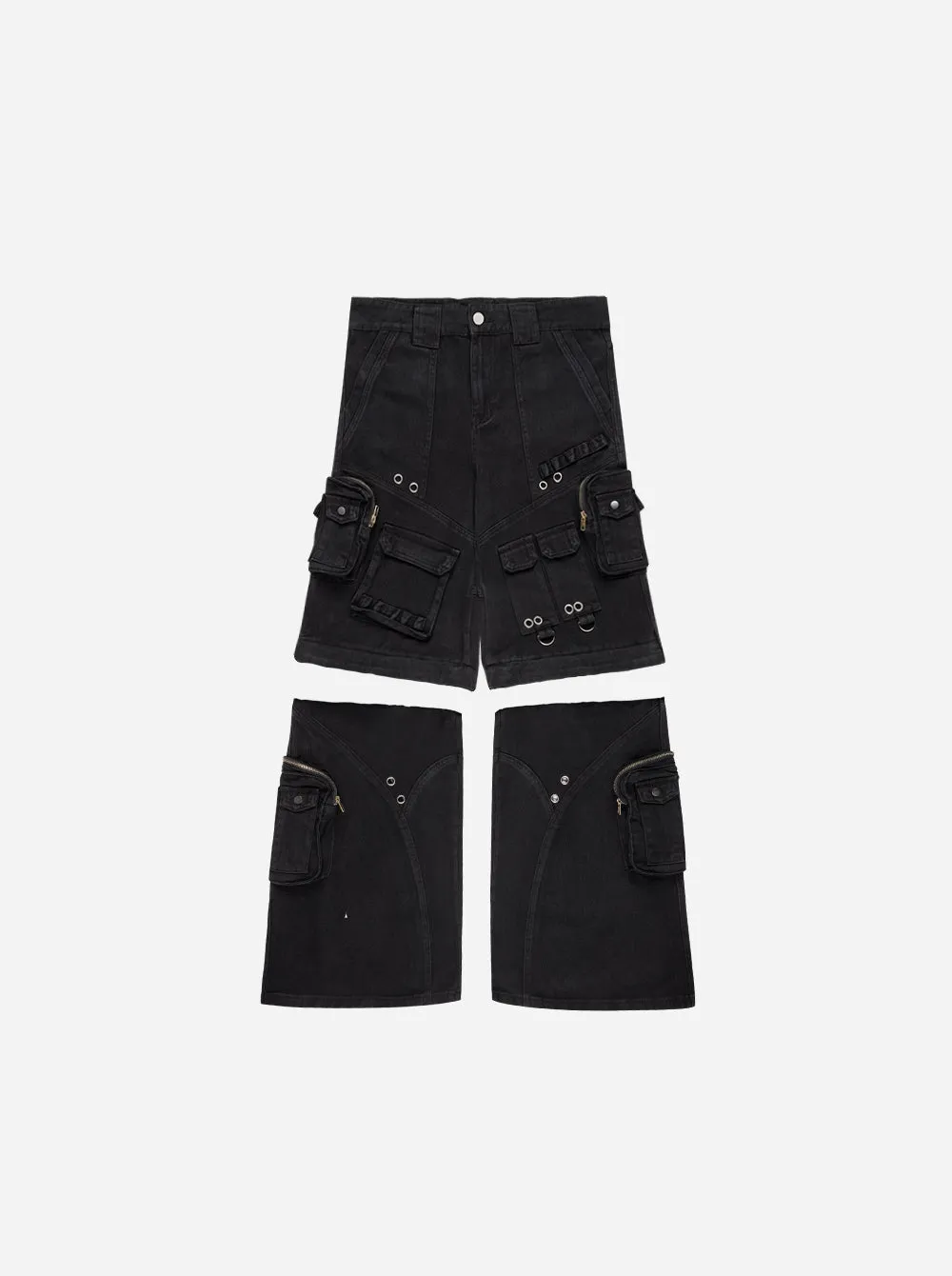 KARGO PANTS - BLACK