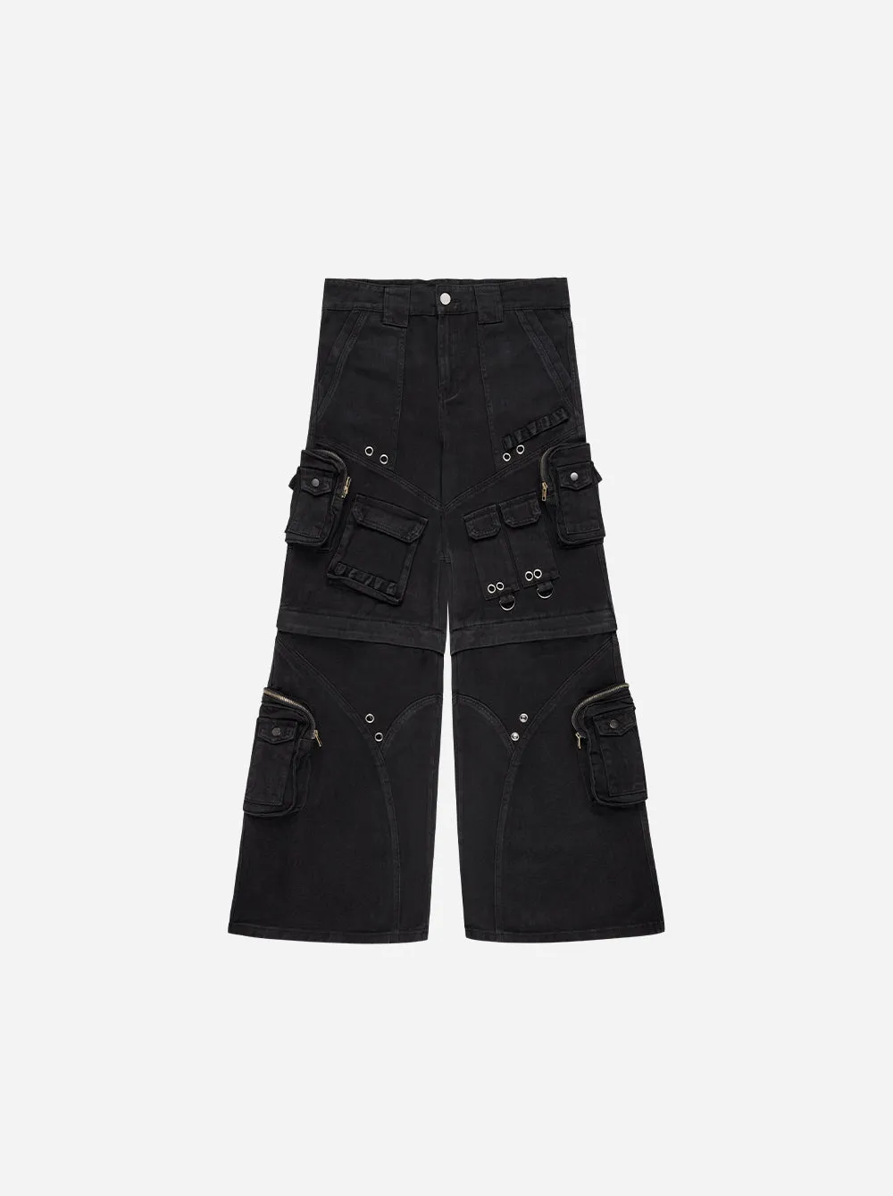 KARGO PANTS - BLACK