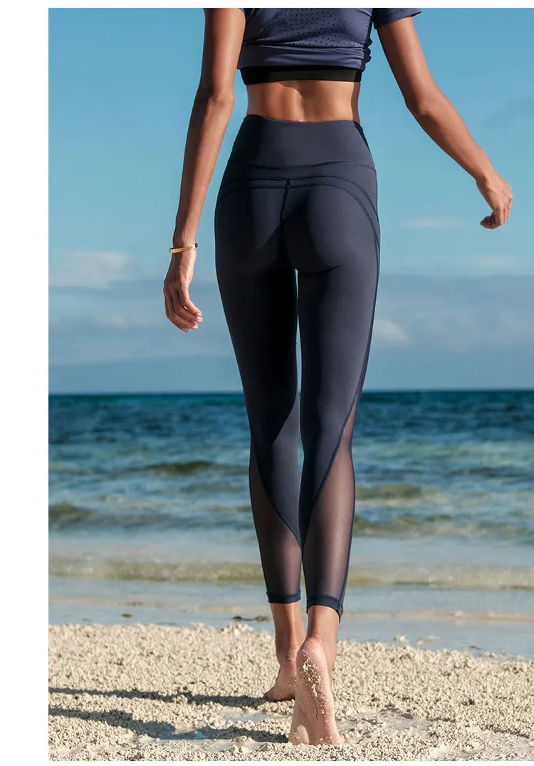 LANIKAR MESH PANEL TRAINING LEGGINGS