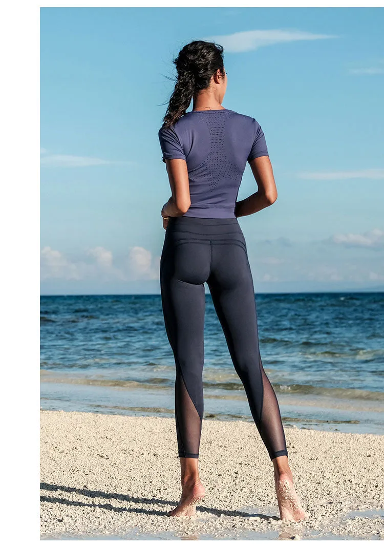LANIKAR MESH PANEL TRAINING LEGGINGS