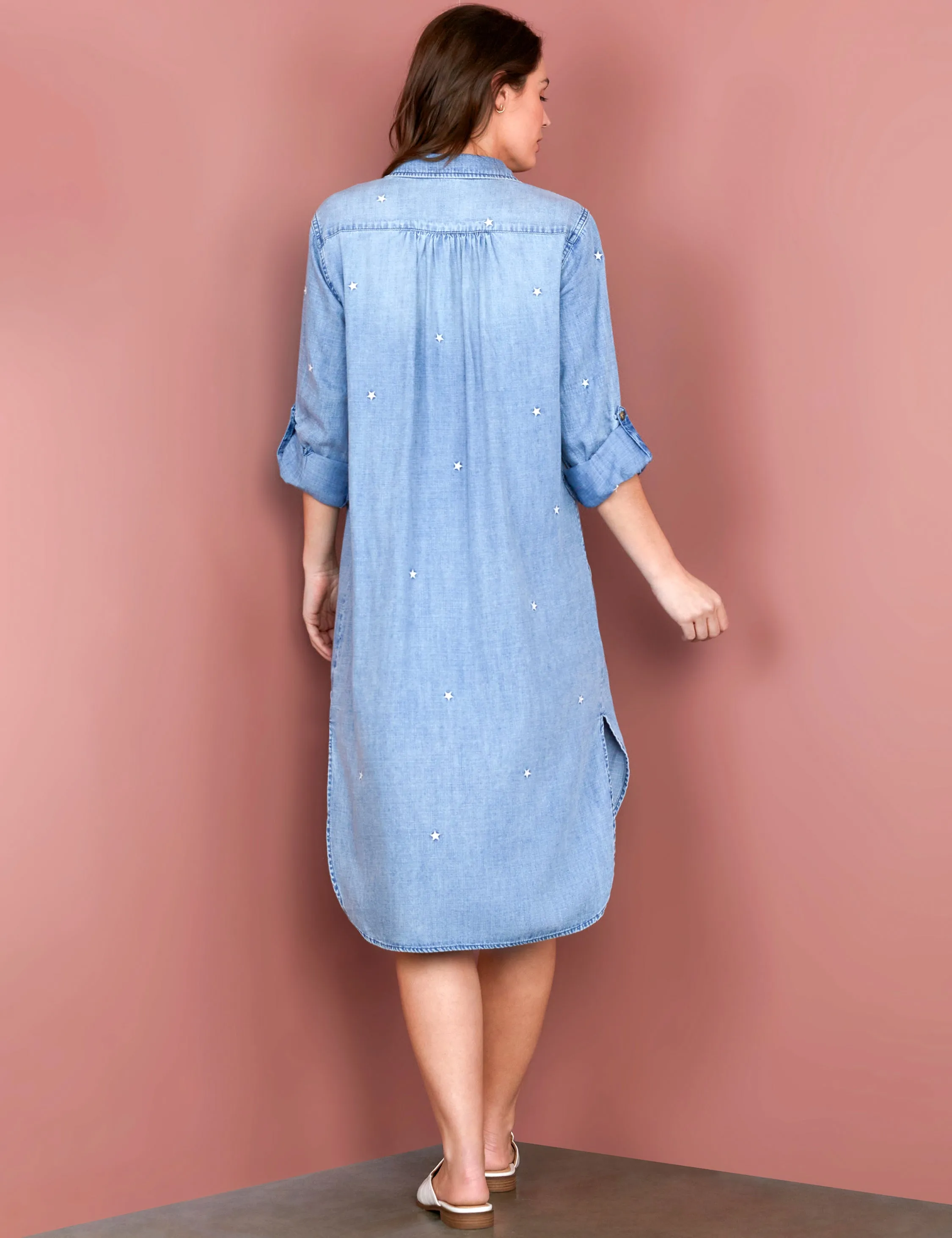 Little Denim Star Dress