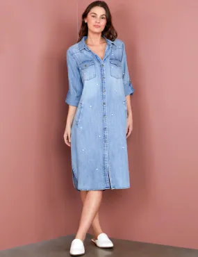 Little Denim Star Dress